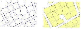 Creating polygons from lines in ArcCatalog