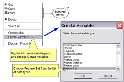 Modify input data element properties