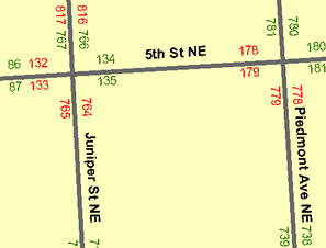 address commonly locator styles used each