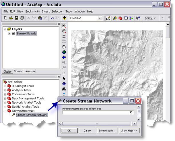 ArcMap with services