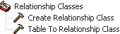 The Relationship Classes toolset