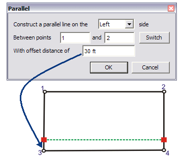 Construct parallel line