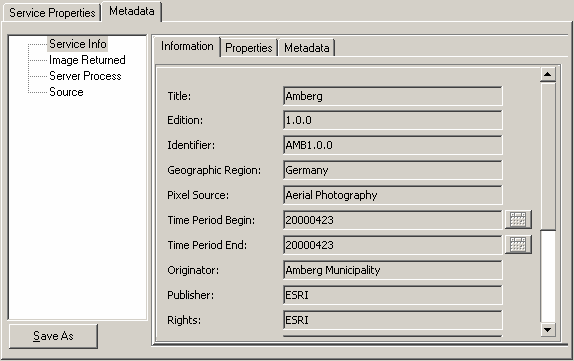 Metadata services