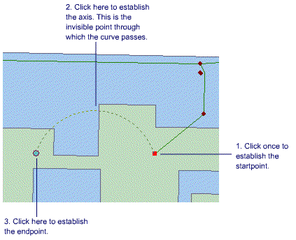 Using the Arc tool