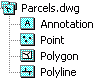 Example of CAD structure