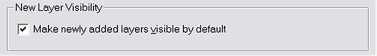 Controlling layer visibility