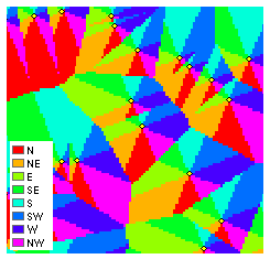 Use Cost Weighted Distance function when straight line results are unrealistic