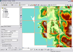 DTED layer without uniform renderer