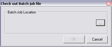 Check Out Batch Job File