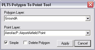 Polygon To Point Tool