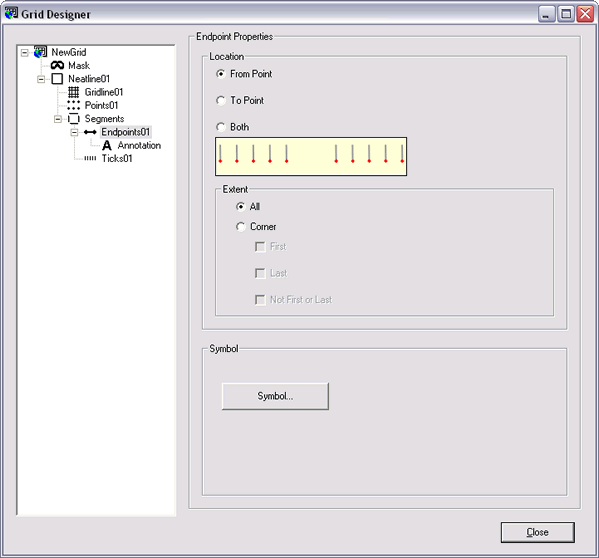 ArcGIS Desktop Help 9.3 Generating endpoints