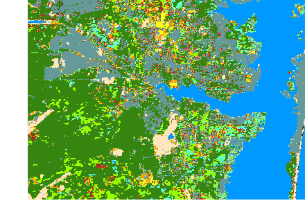 Image after Majority Filter applied