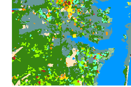 Final generalized land use map
