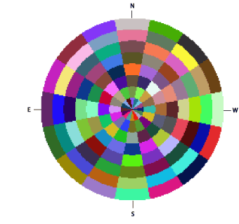 Skymap calculation example