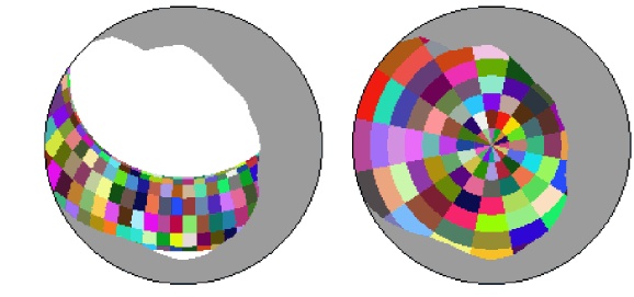 Overlay of viewshed with sunmmap and skymap example