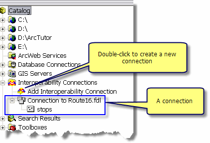 The Interoperability Connections entry with one connection