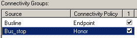Setting up honor connectivity policy for junctions
