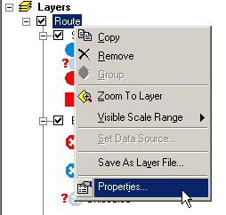 Network Analysis Layer Properties in TOC