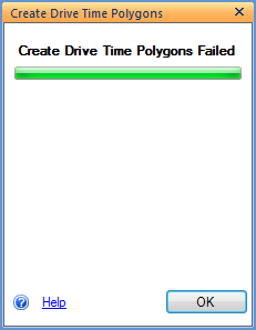 Tool failed to complete successfully