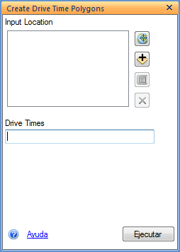 Un ejemplo de cuadro de diálogo de herramienta de análisis