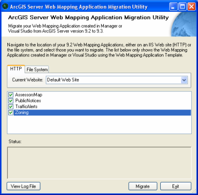 Migration utility