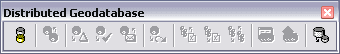 The Distributed Geodatabase Toolbar in ArcMap