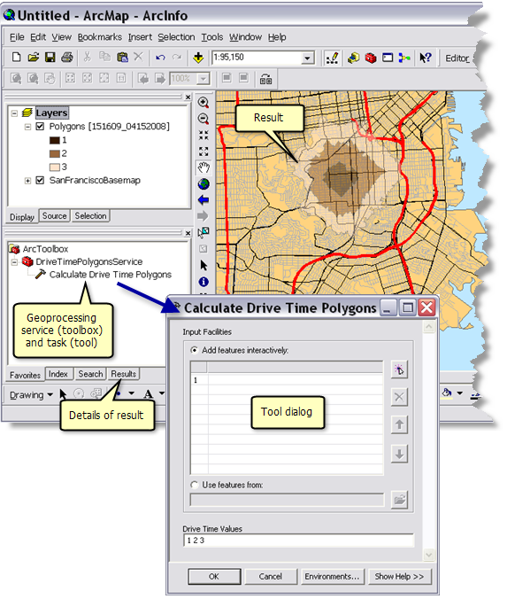 Geoprocessing task in ArcMap