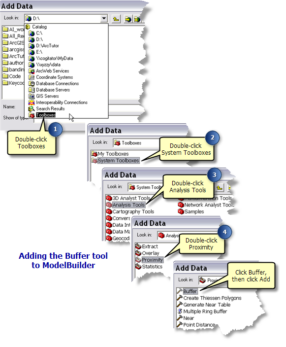 Adding the Buffer tool