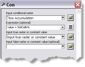 Con tool parameters