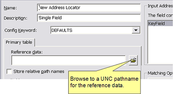 Locator properties