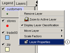 Select Layer Properties